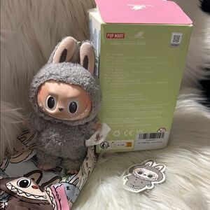 POP MART sesame, bean  labubh Plush Vinyl Figure -Collectible